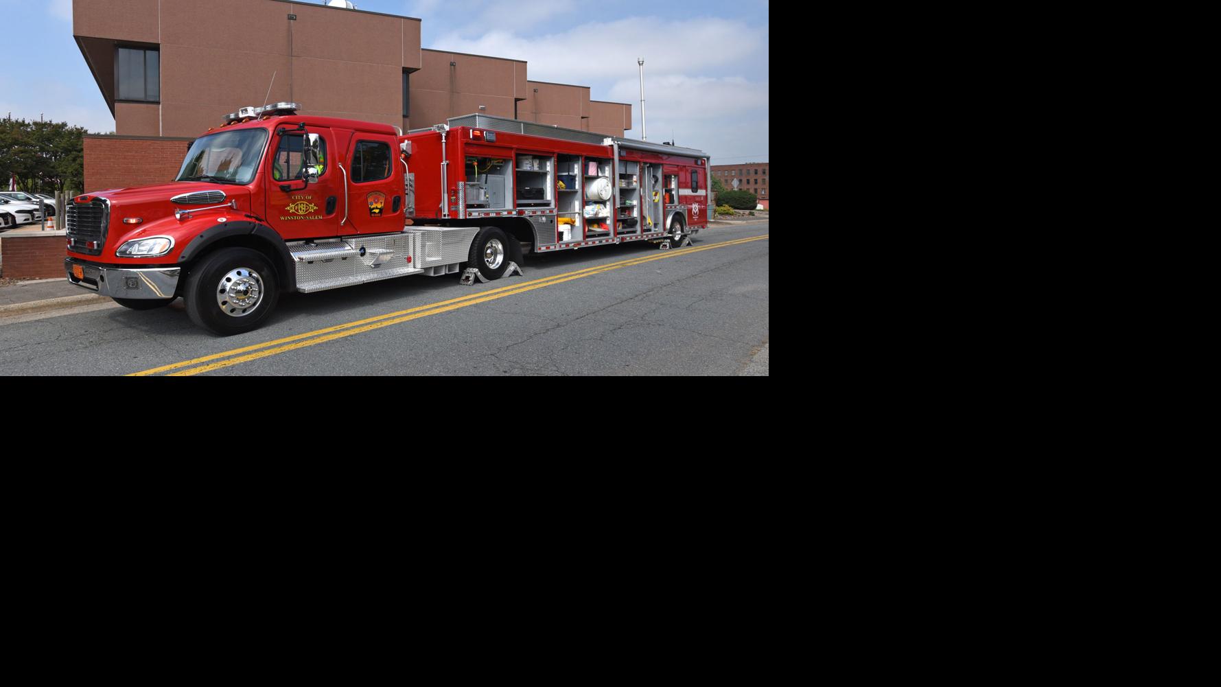 WinstonSalem's new hazmat vehicle is a tractortrailer masquerading as