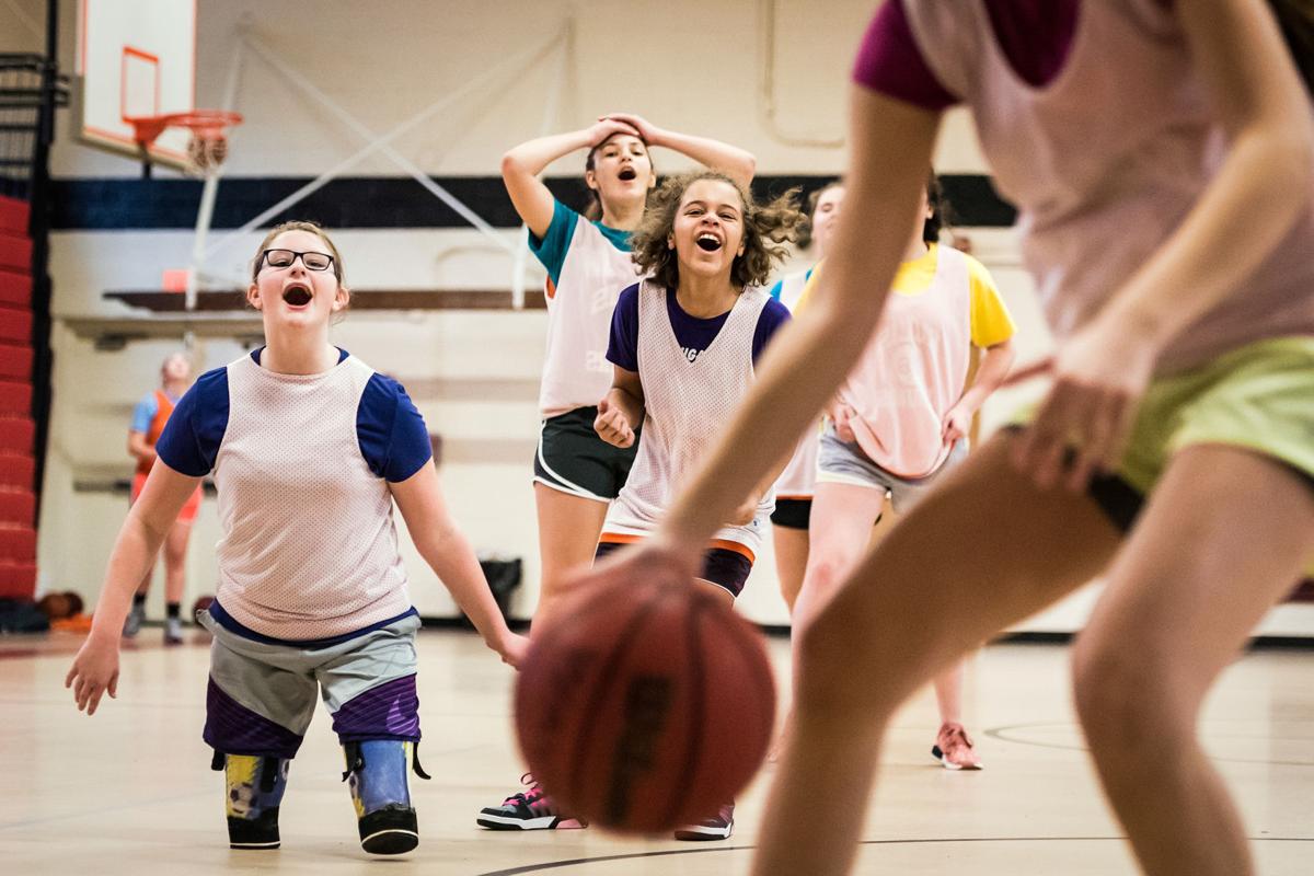 Nothing Slows Down Danika Williams Who Plays Basketball Without