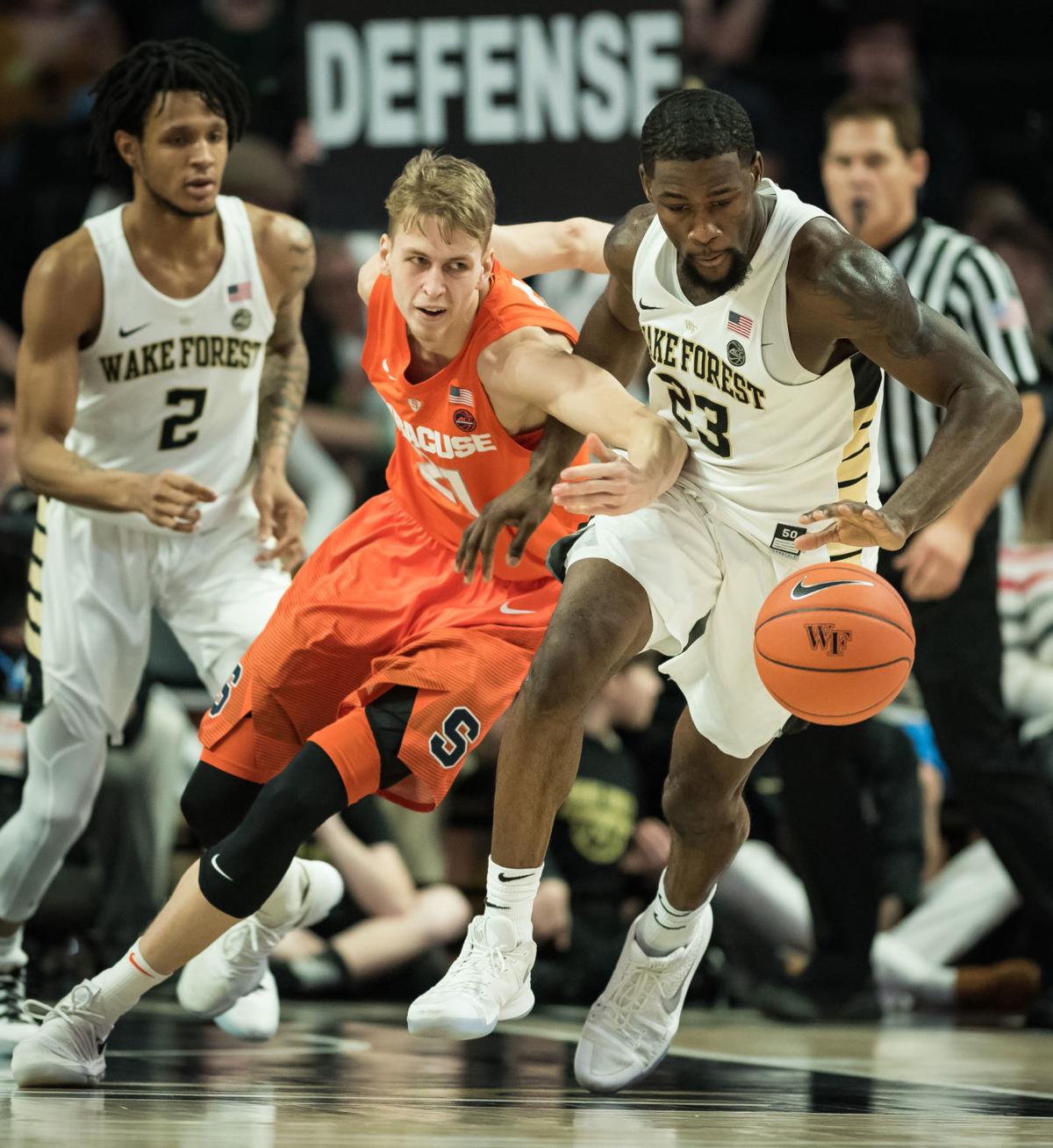 No juice Wake Forest gets flattened in second half by Syracuse WFU