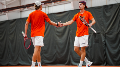 Hilsen, Shumilov finish as runners-up in doubles at the ITA Regional Championship in Blacksburg