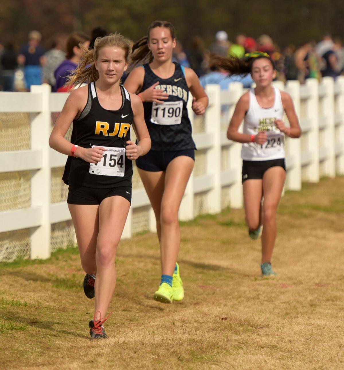 Reynolds' Chandler Welsh finishes third in NCHSAA cross country