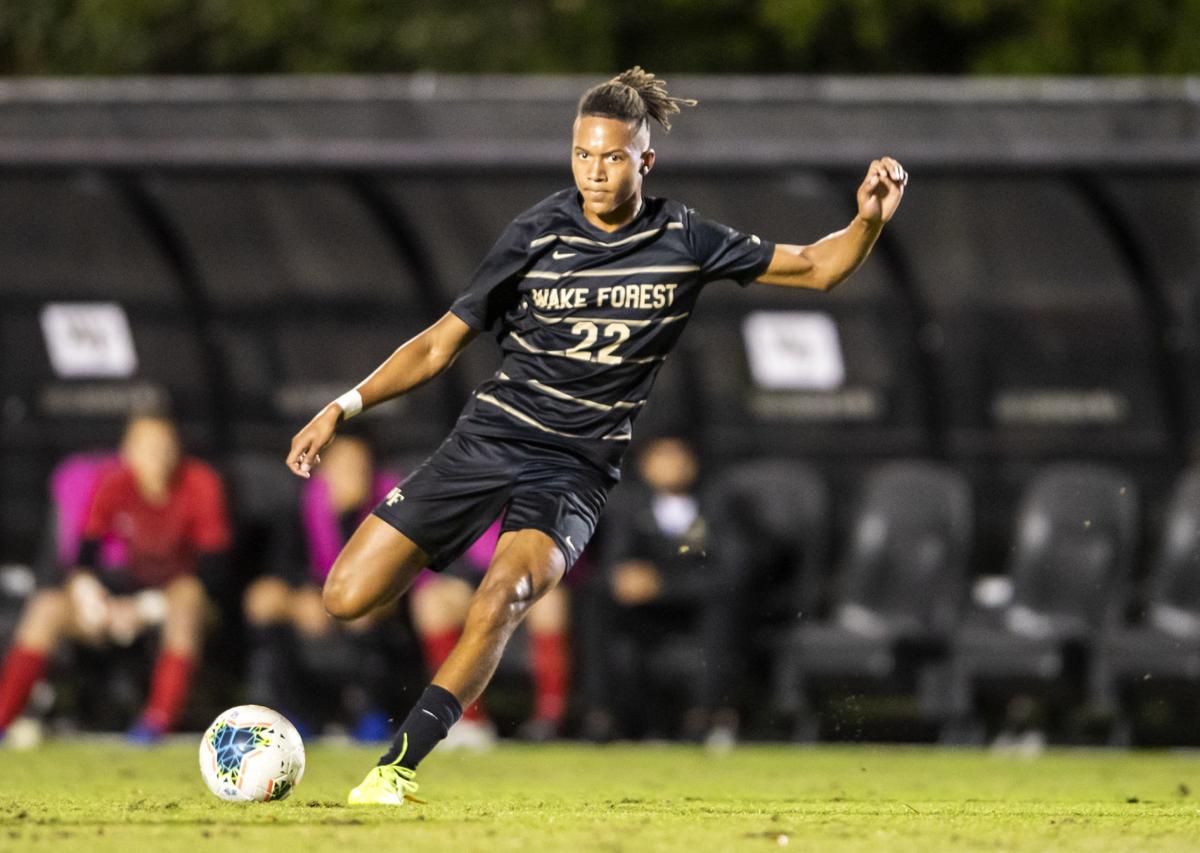 Freshman Calvin Harris Has Delivered For The Wake Forest Men S Soccer Team Wfu Journalnow Com