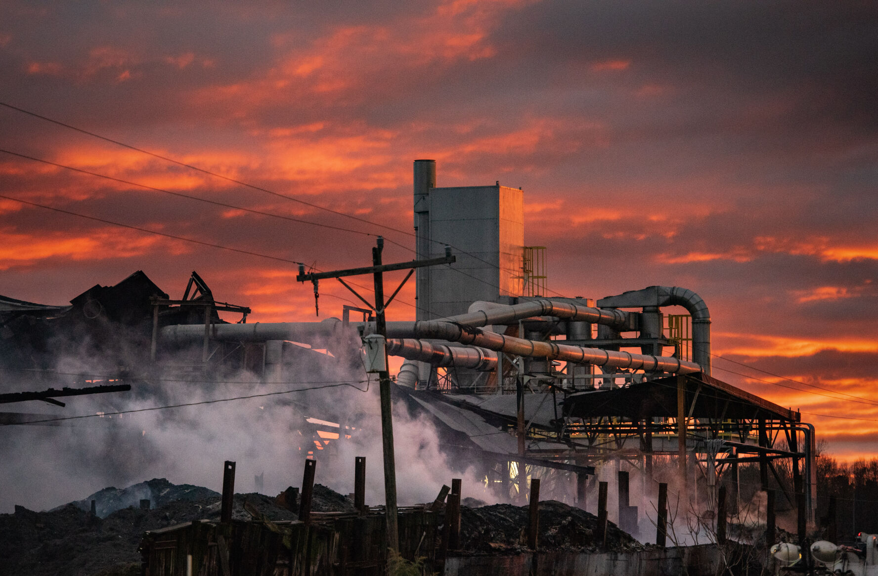 PHOTOS: Winston Weaver Fertilizer Fire, Day 5