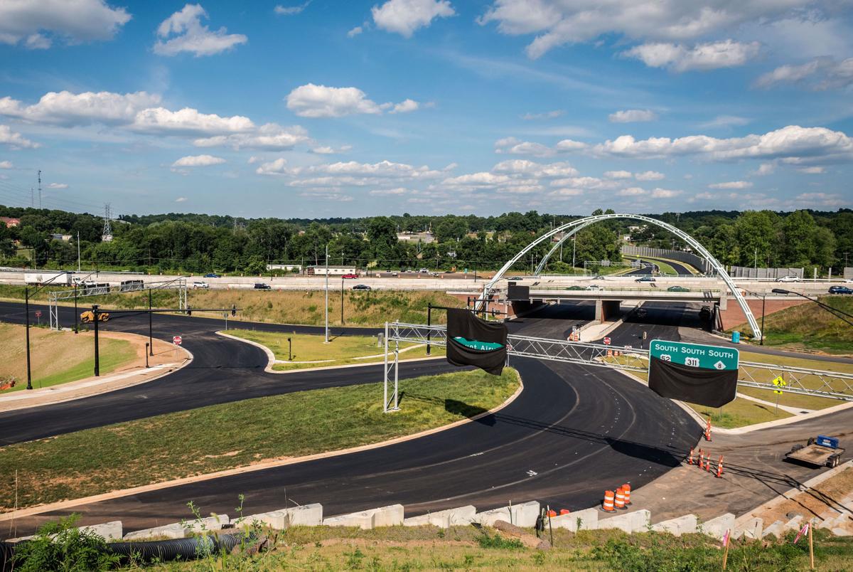 New ramps set to open under the arches on U.S. 52 in WinstonSalem