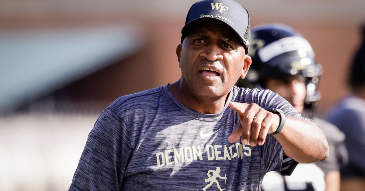 Derek Forrest Former WSSU head coach joins Wake Forest football staff