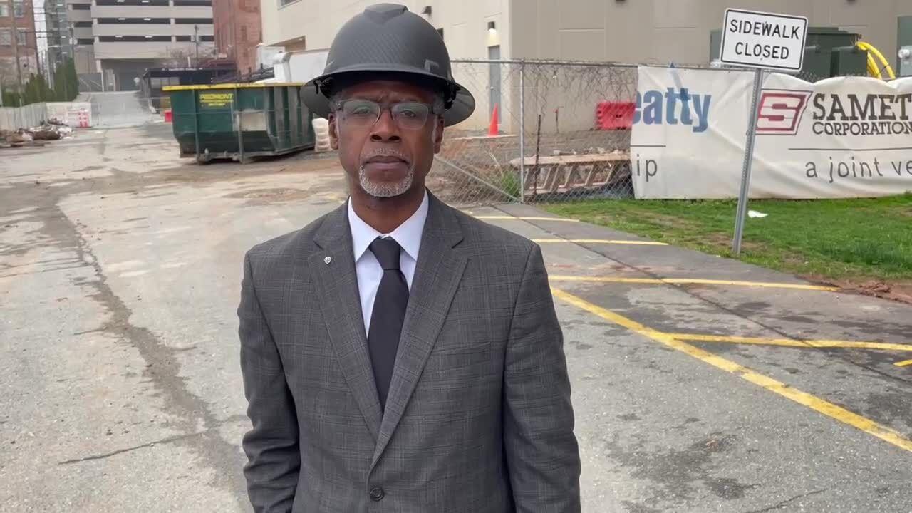 The new Forsyth County courthouse will cover 250,000 square feet and should  be open in the fall