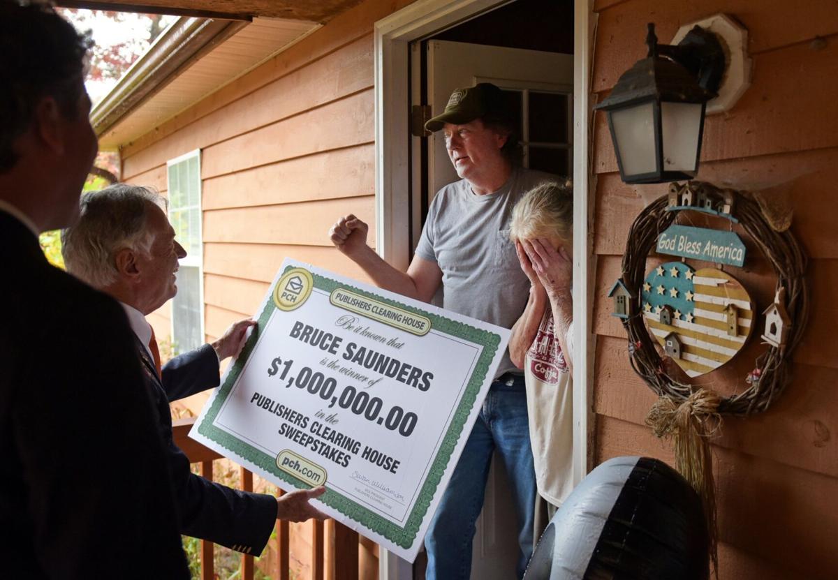 Yeehaw!' Davie County man hits the jackpot when Prize Patrol visits