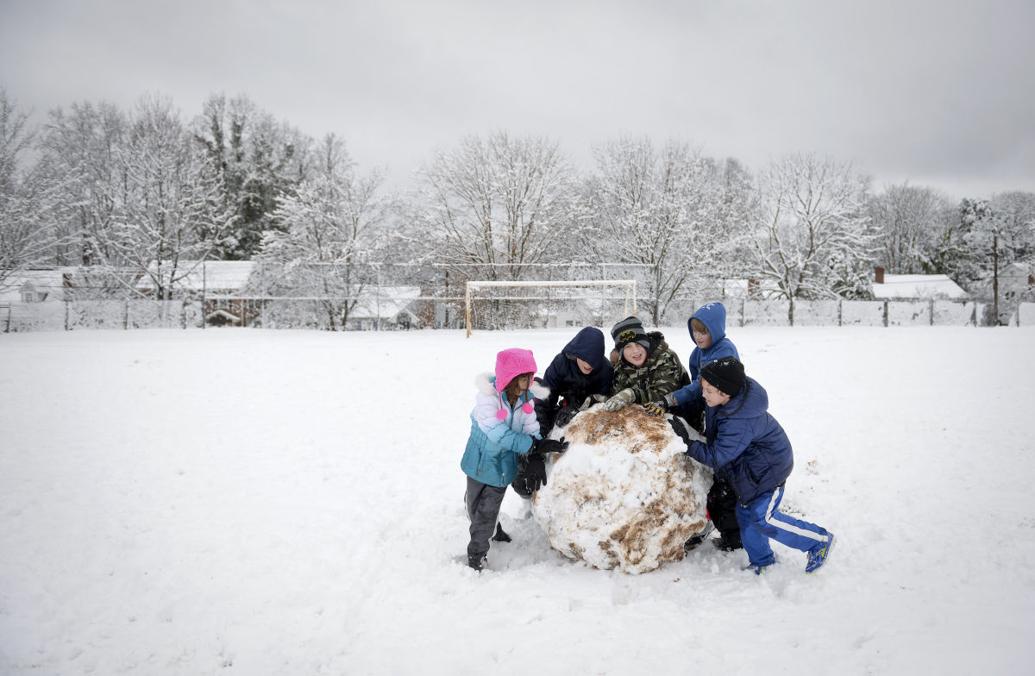 Wet snow blankets WinstonSalem