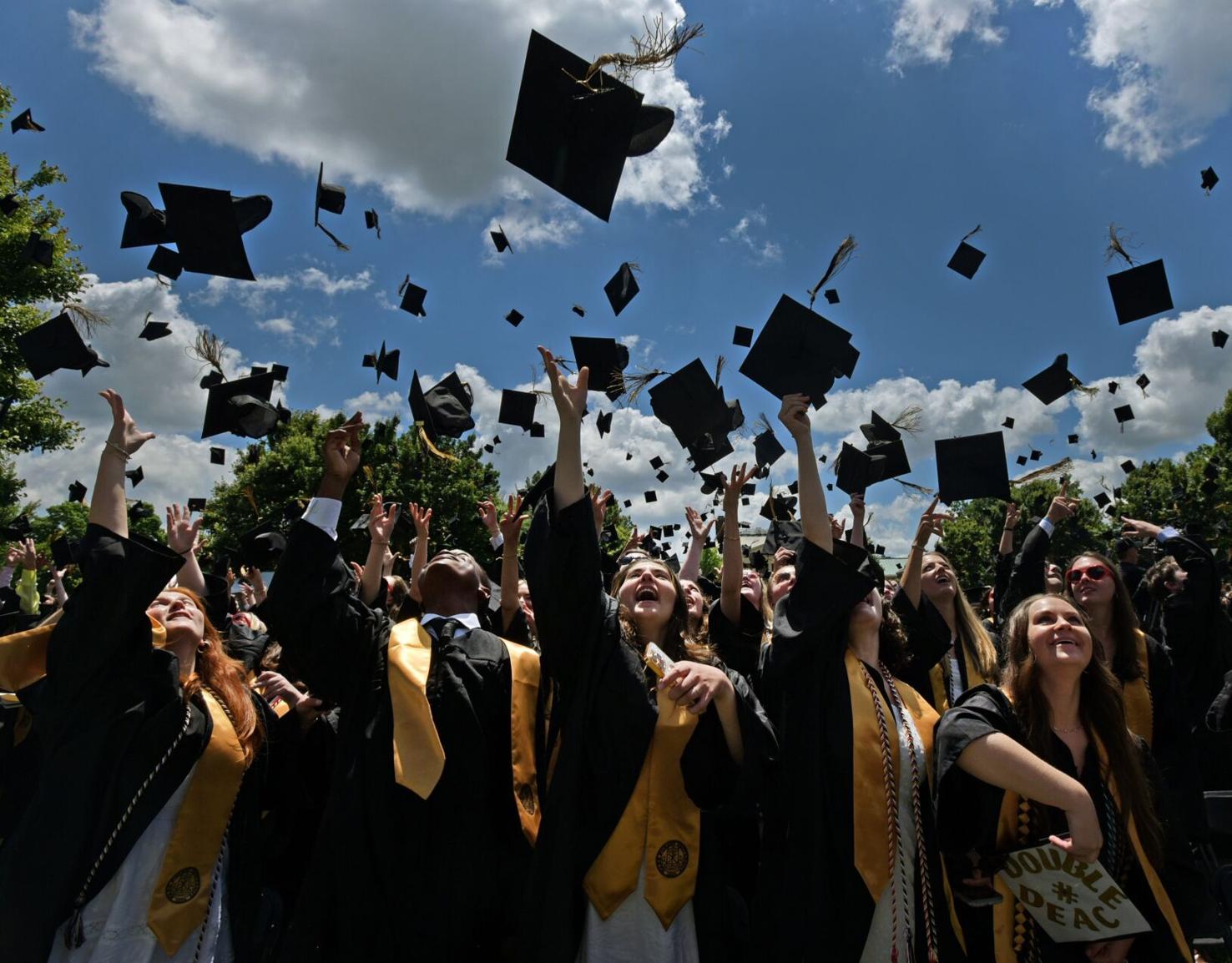 PHOTOS Wake Forest commencement 2025