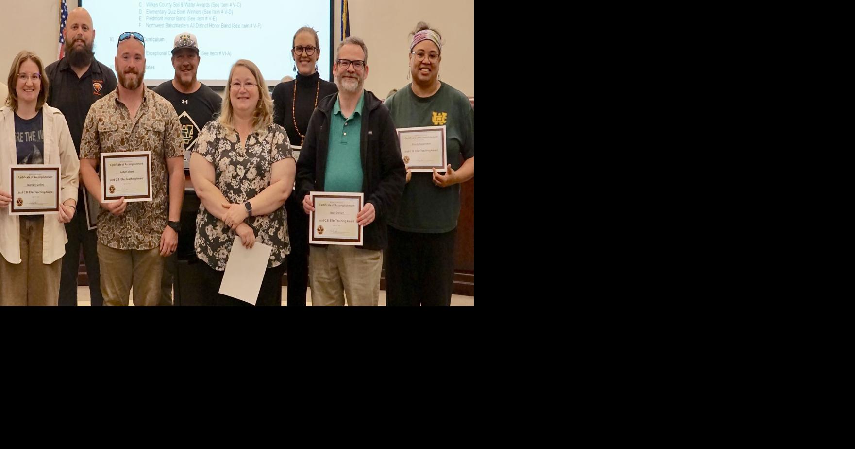 Educators receive C.B. Eller Teaching Awards