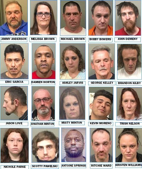 Latest Wilkes drug arrests