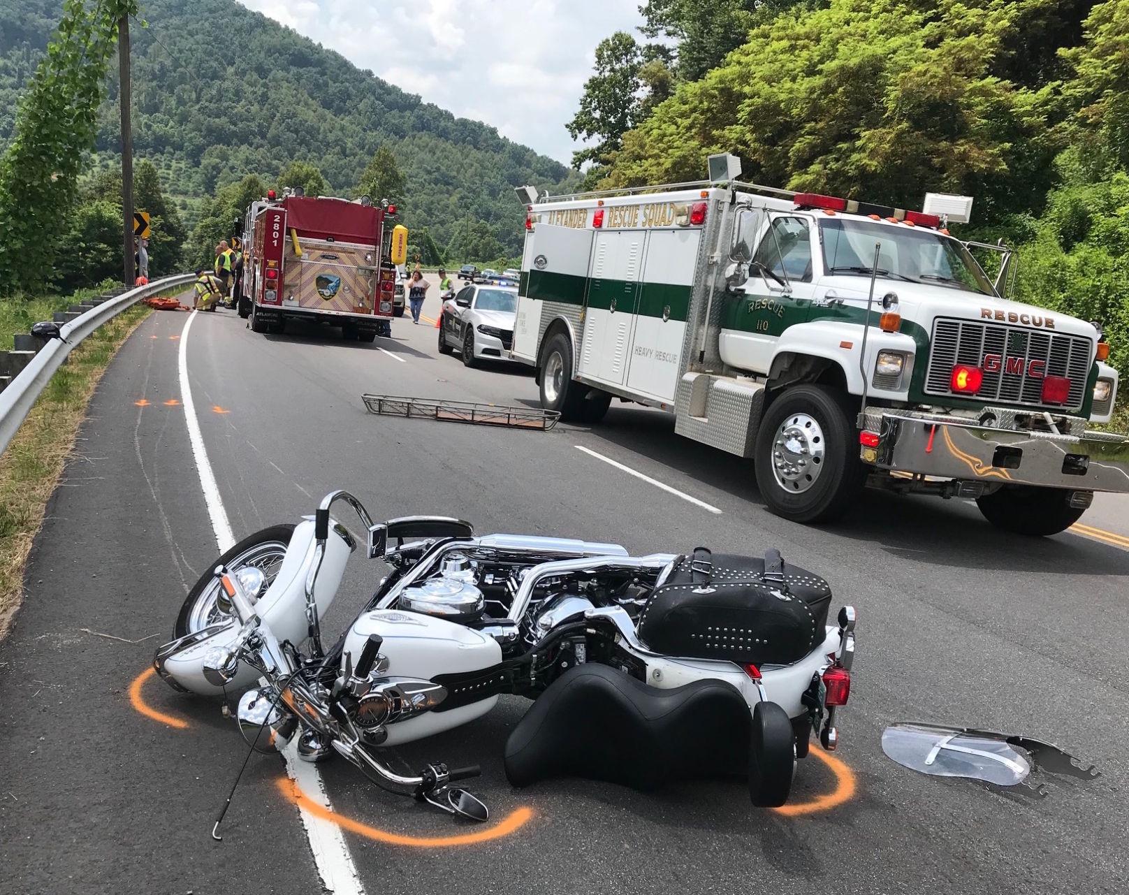 Man dies in motorcycle accident on N.C. 16 near Wilkes-Alexander line