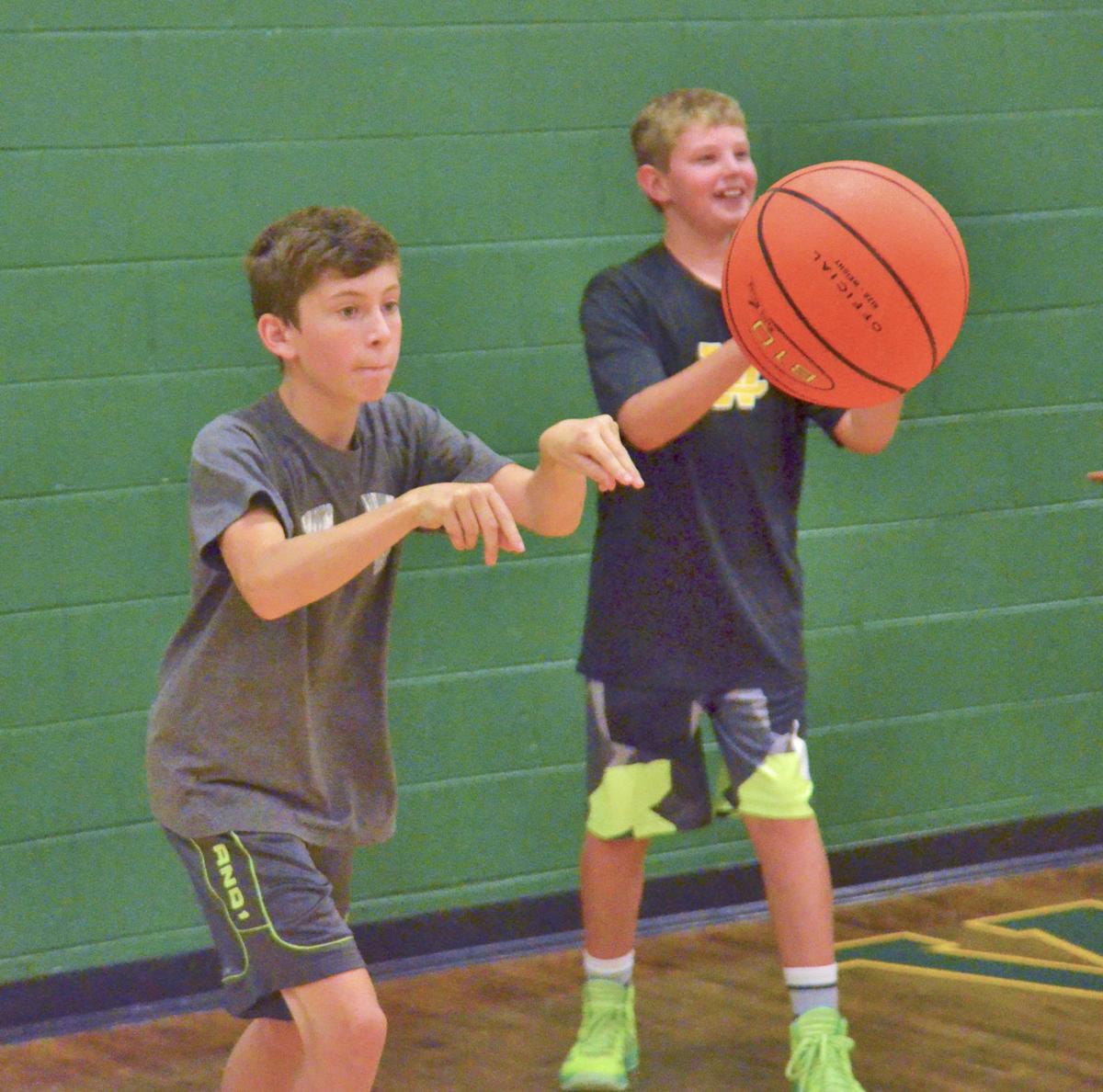 Basketball camps Cardinals, Eagles teach fun and fundamentals Sports