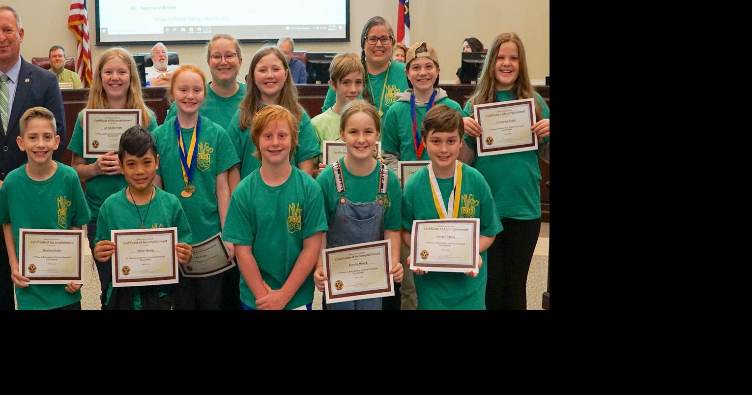 Wilkesboro, Central Wilkes are Science Olympiad winners