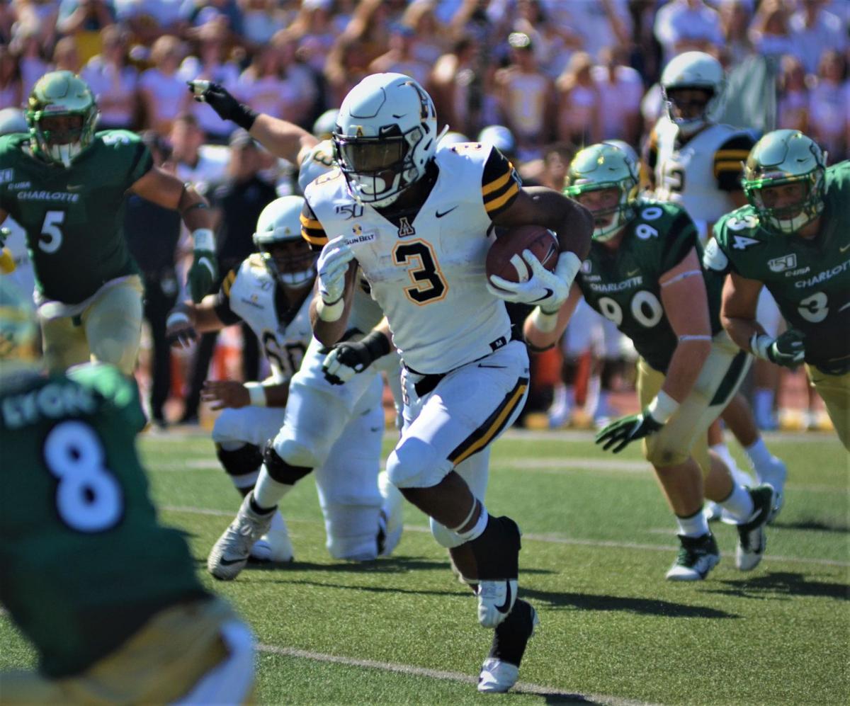 Jolly Evans Preserve App State S Victory Over 49ers In High