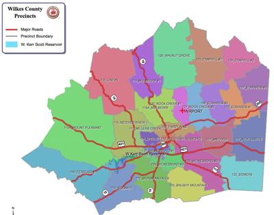 Wilkes County Tax Maps 27 Polling Sites In Wilkes Prepared For Election Day | News |  Journalpatriot.com