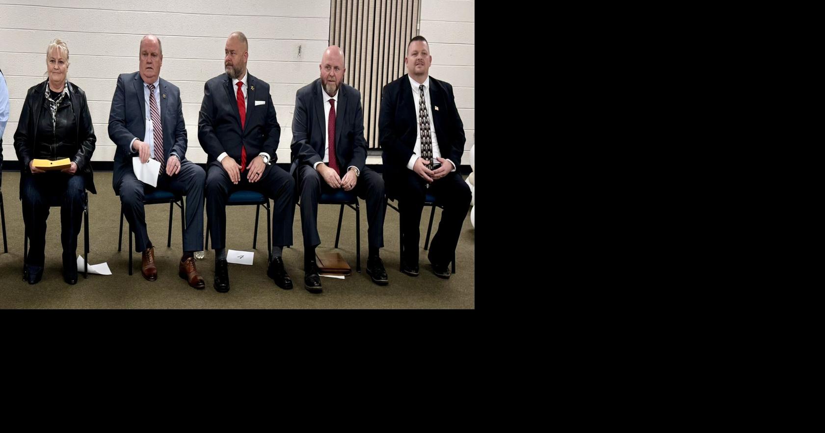 Candidates for sheriff introduce selves