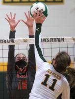 West lifted by subs in volleyball sweep of Central