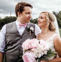 Harrs-Rowland couple weds at  Watson Stage