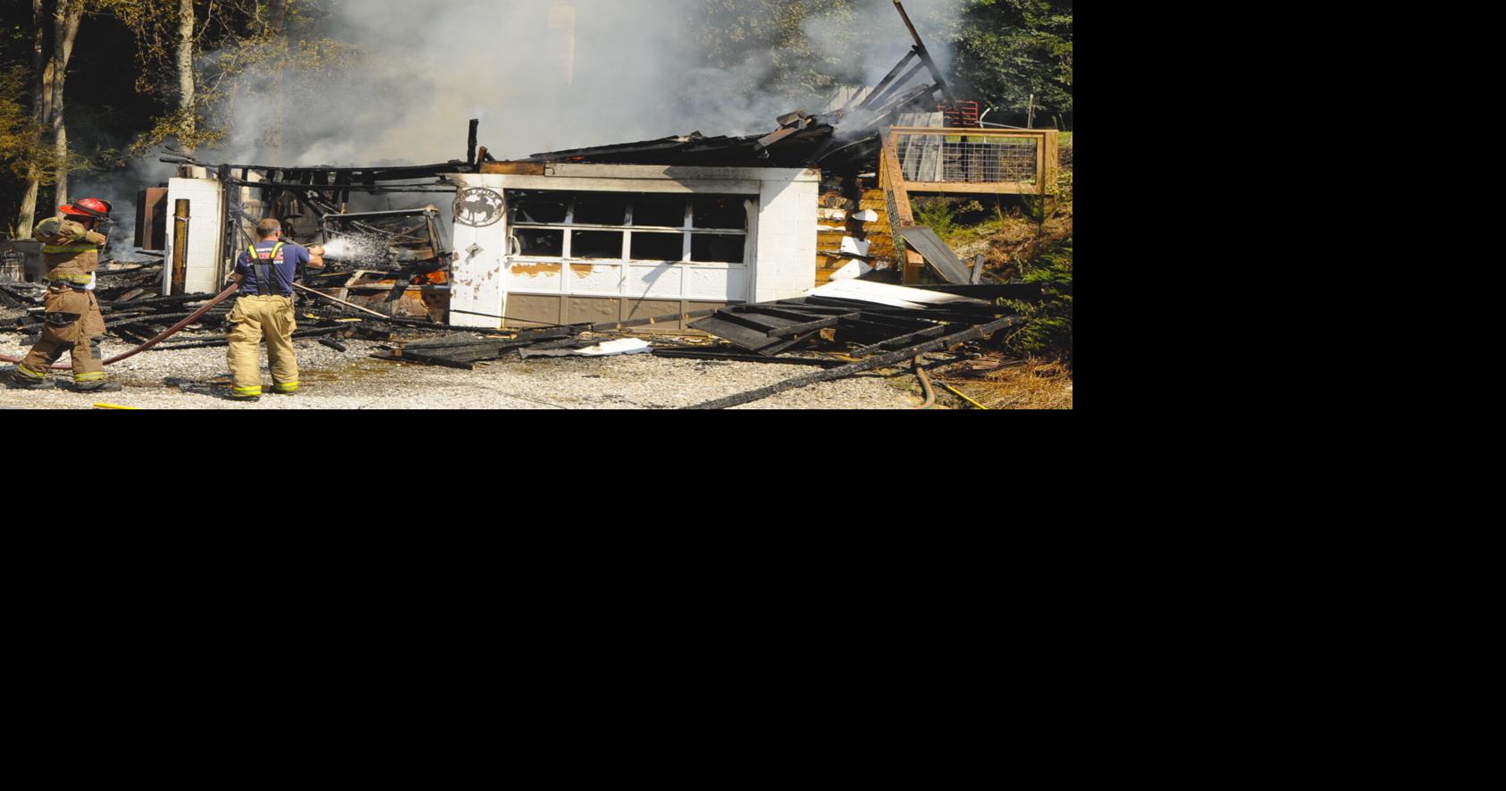 Two-story garage, contents lost in fire | News | journalpatriot.com
