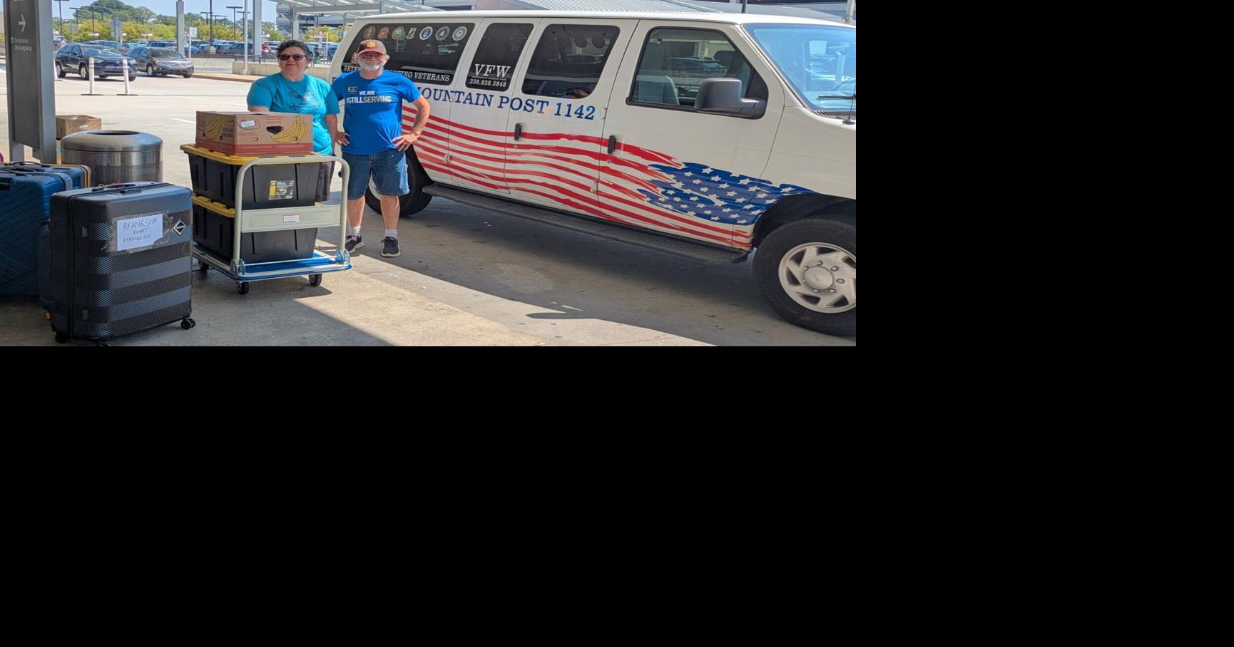 VFW, auxiliary deliver support to military