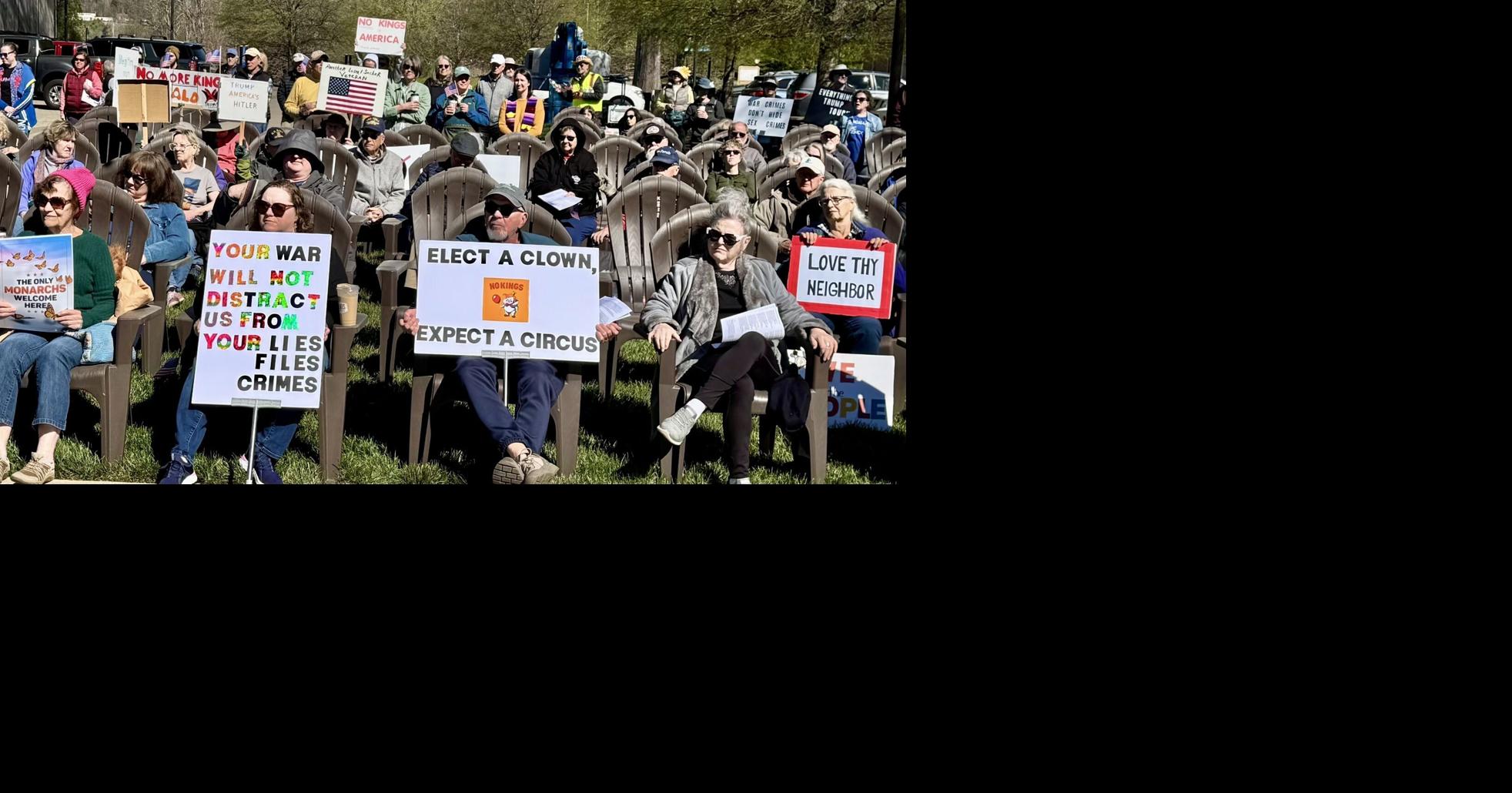 Authoritarianism opposed in No Kings rally