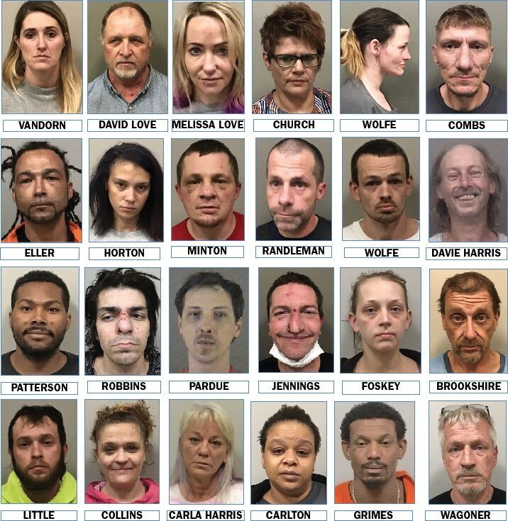 25 charged in latest felony drug cases News journalpatriot