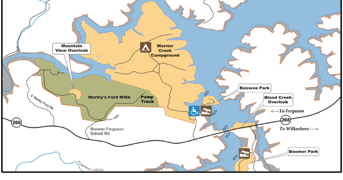 Warrior creek hotsell campground