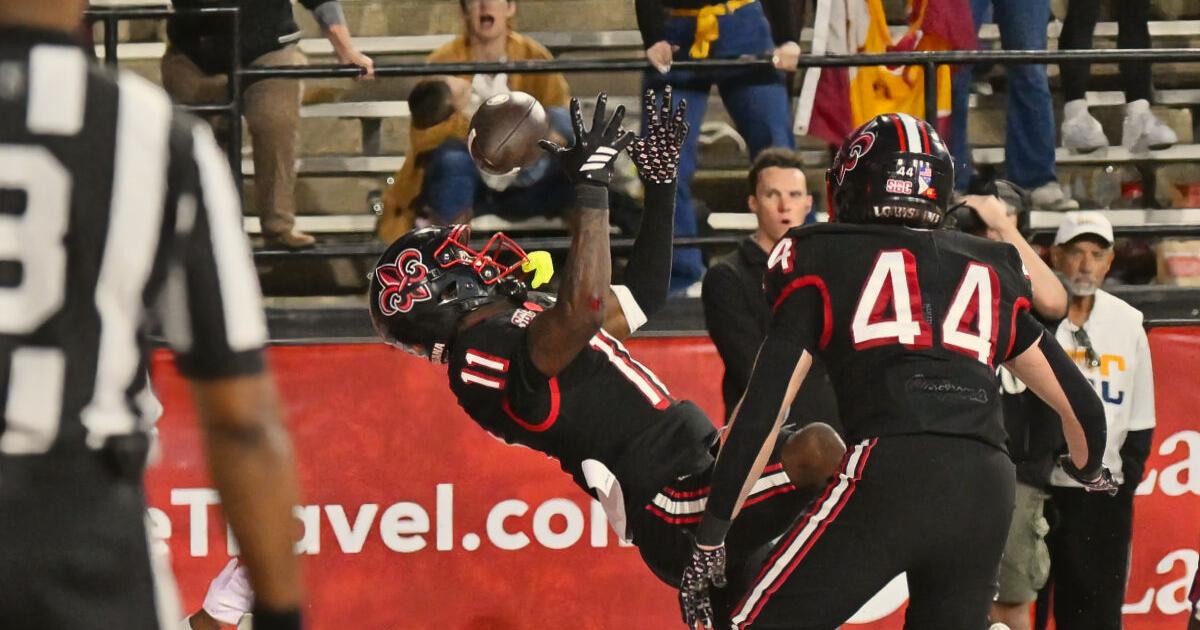 Louisiana completes second-half gauntlet in defeating ULM, 30-27 in OT, for 4th straight win