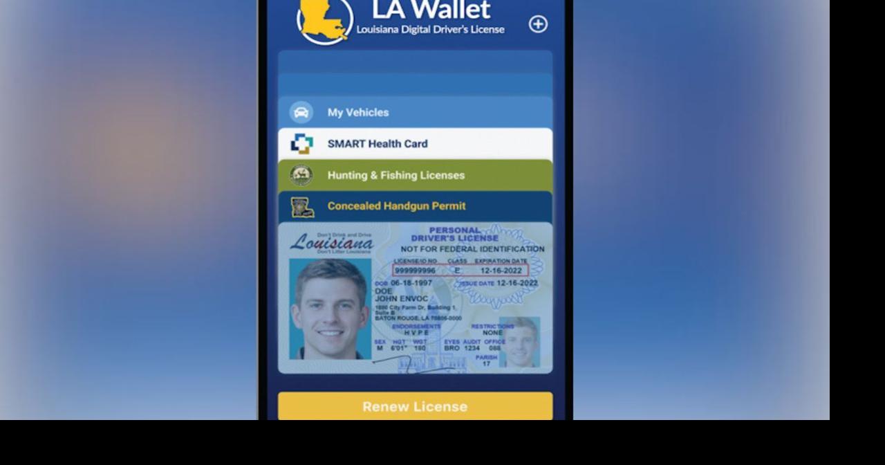 Louisiana OMV announces vehicle registration feature on LA Wallet app