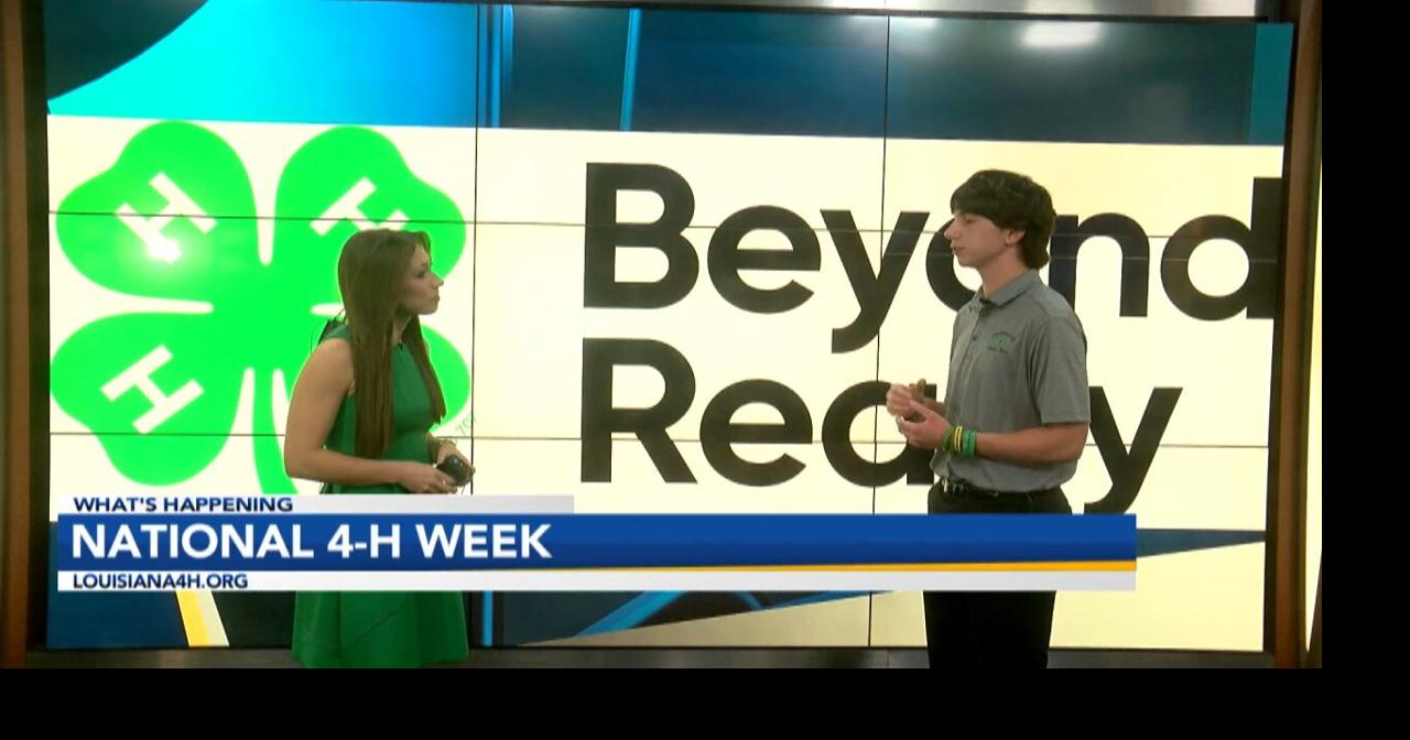 National 4H Week Underway! How 4H Shapes The Lives of Students