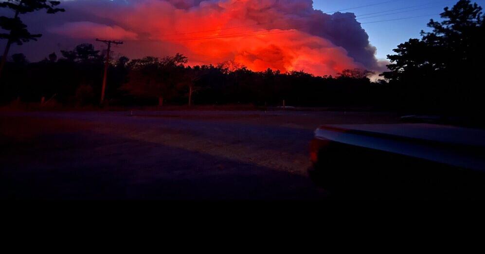 State's largest wildfire burns in southwest Louisiana's Beauregard