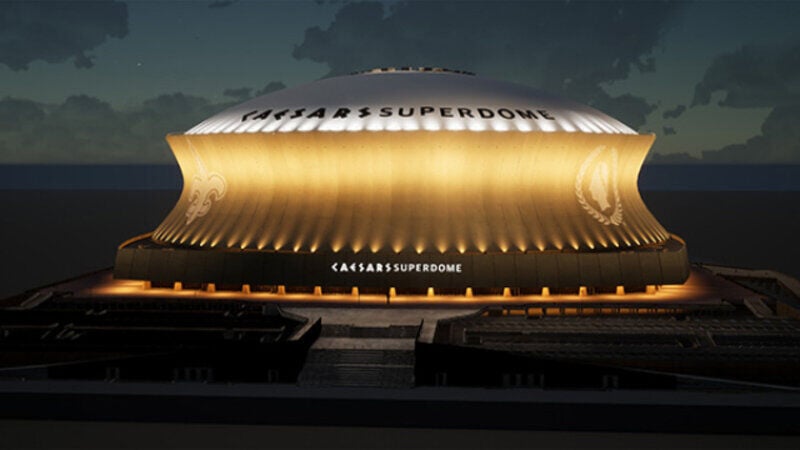 New Orleans Saints and Caesars Entertainment announce partnership: Stadium  rebranded as Caesars Superdome