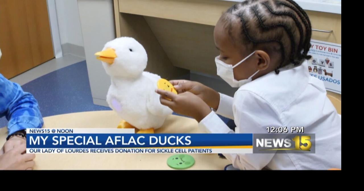 Award Winning Aflac Duck Flocks to the Hub City