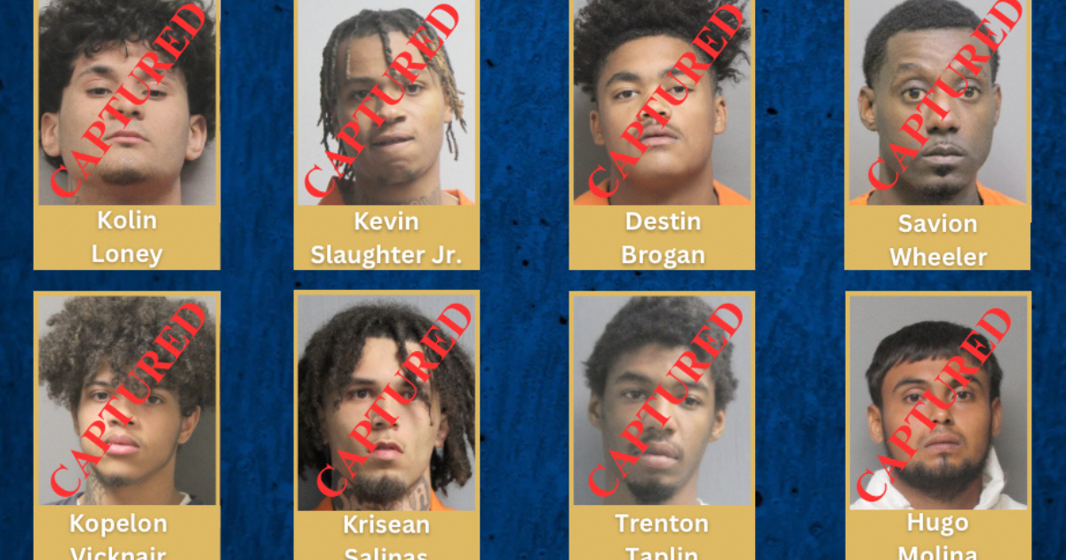 All 8 Louisiana prison escapees recaptured; 2 have ties to Acadiana