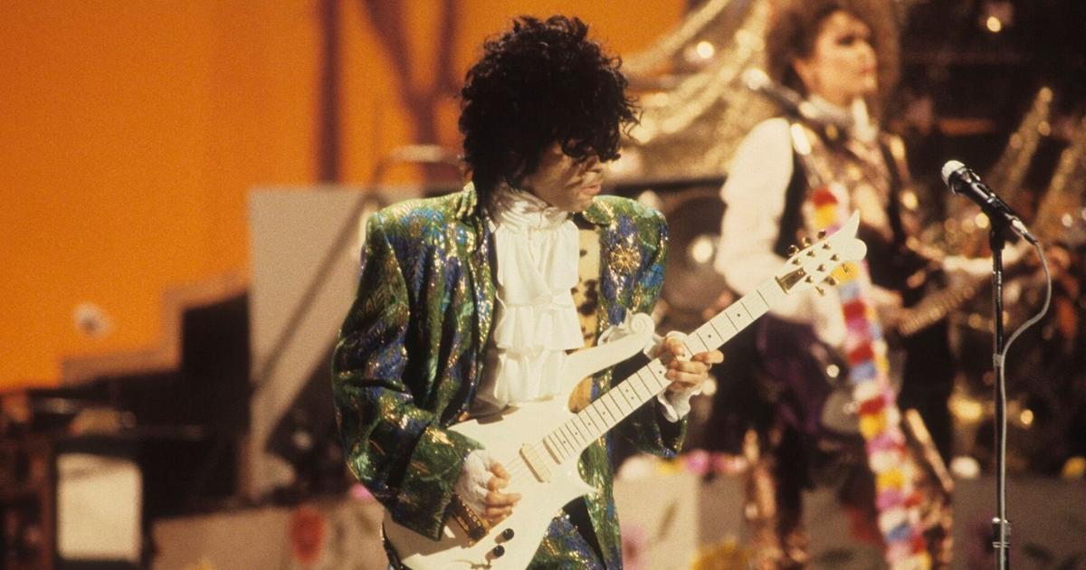 Prince’s iconic white, ruffled ‘Purple Rain’ shirt is up for auction ...