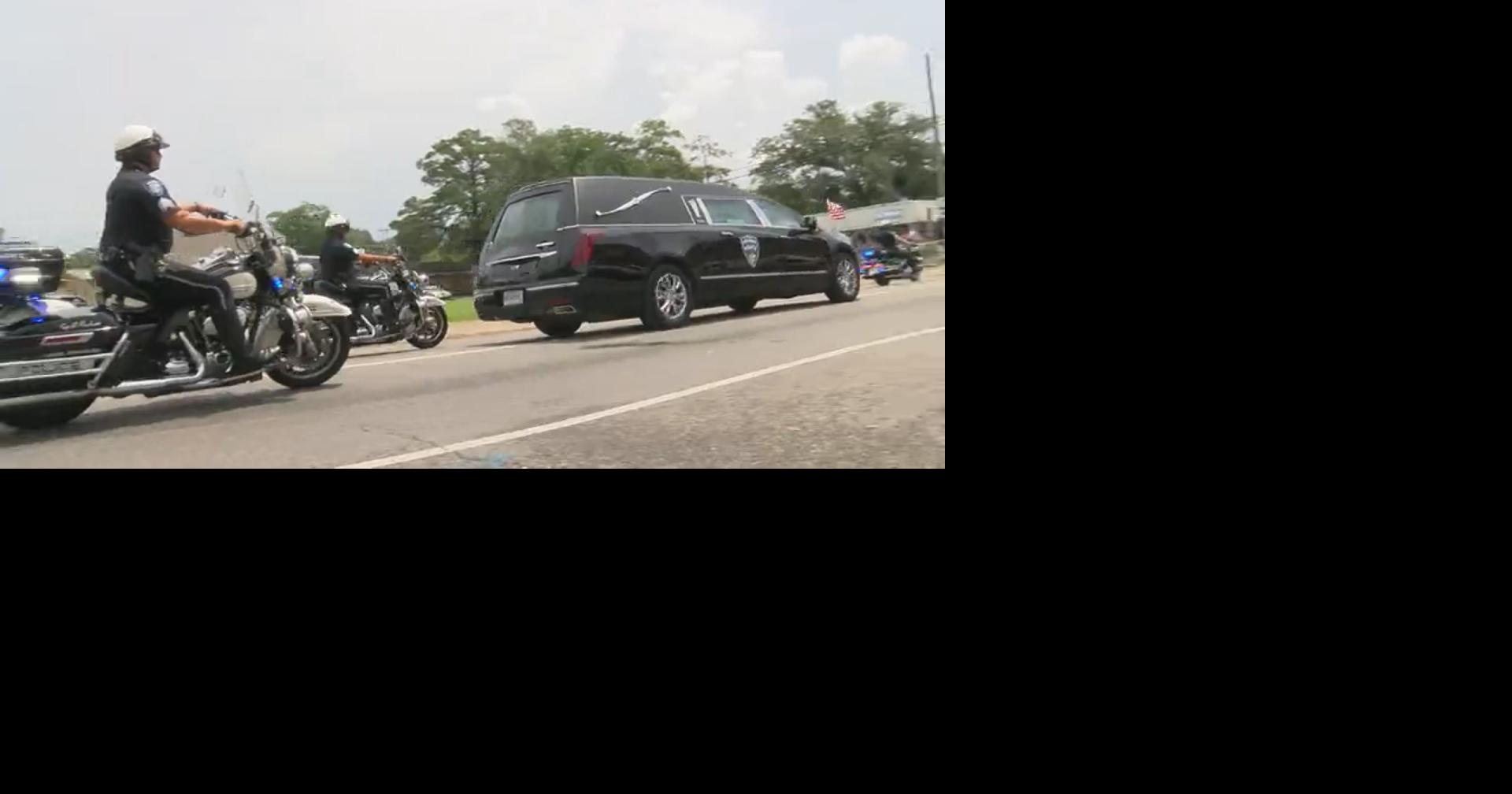 New Iberia Police Chief Todd D'Albor laid to rest with full law enforcement honors