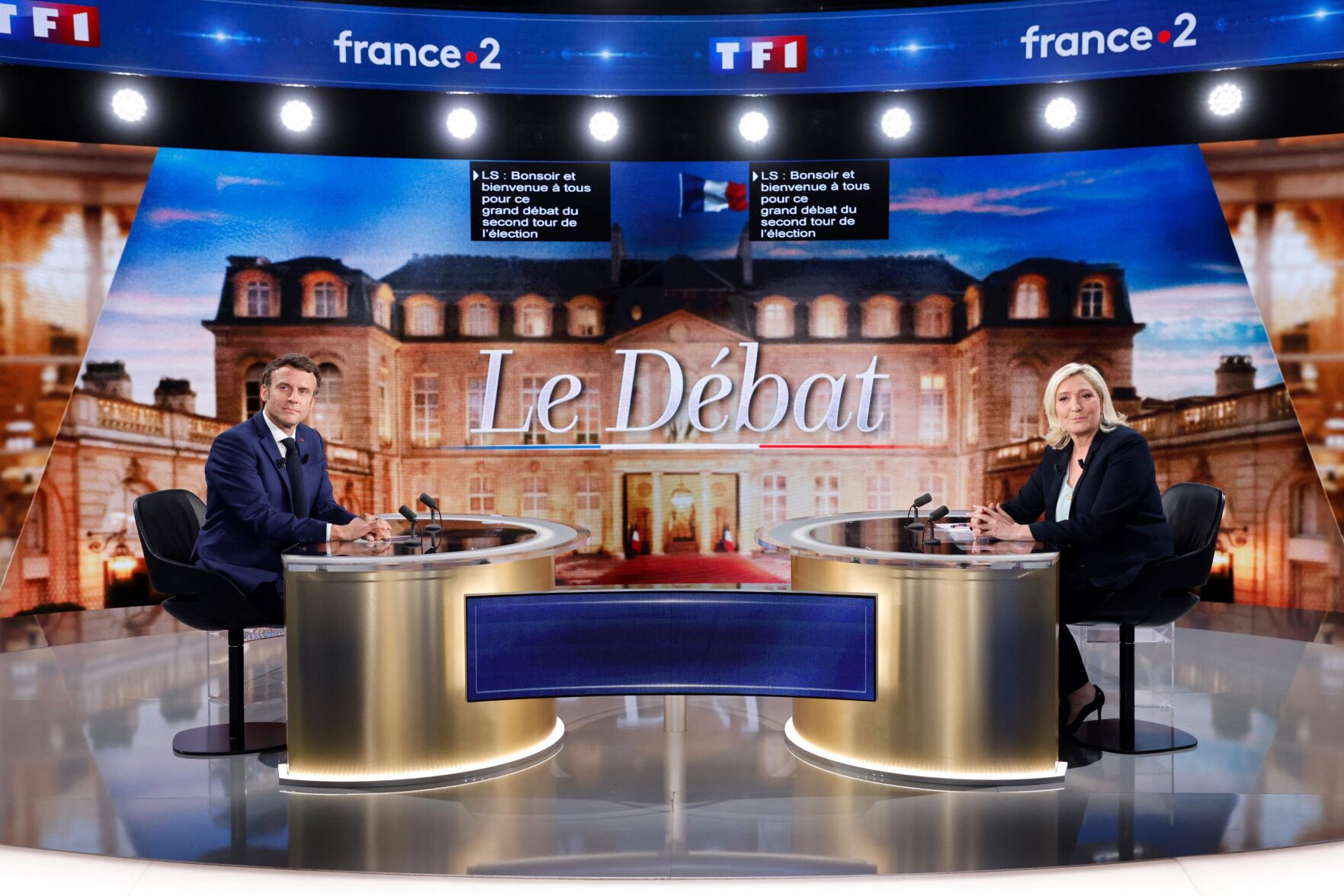 macron vs le pen debate