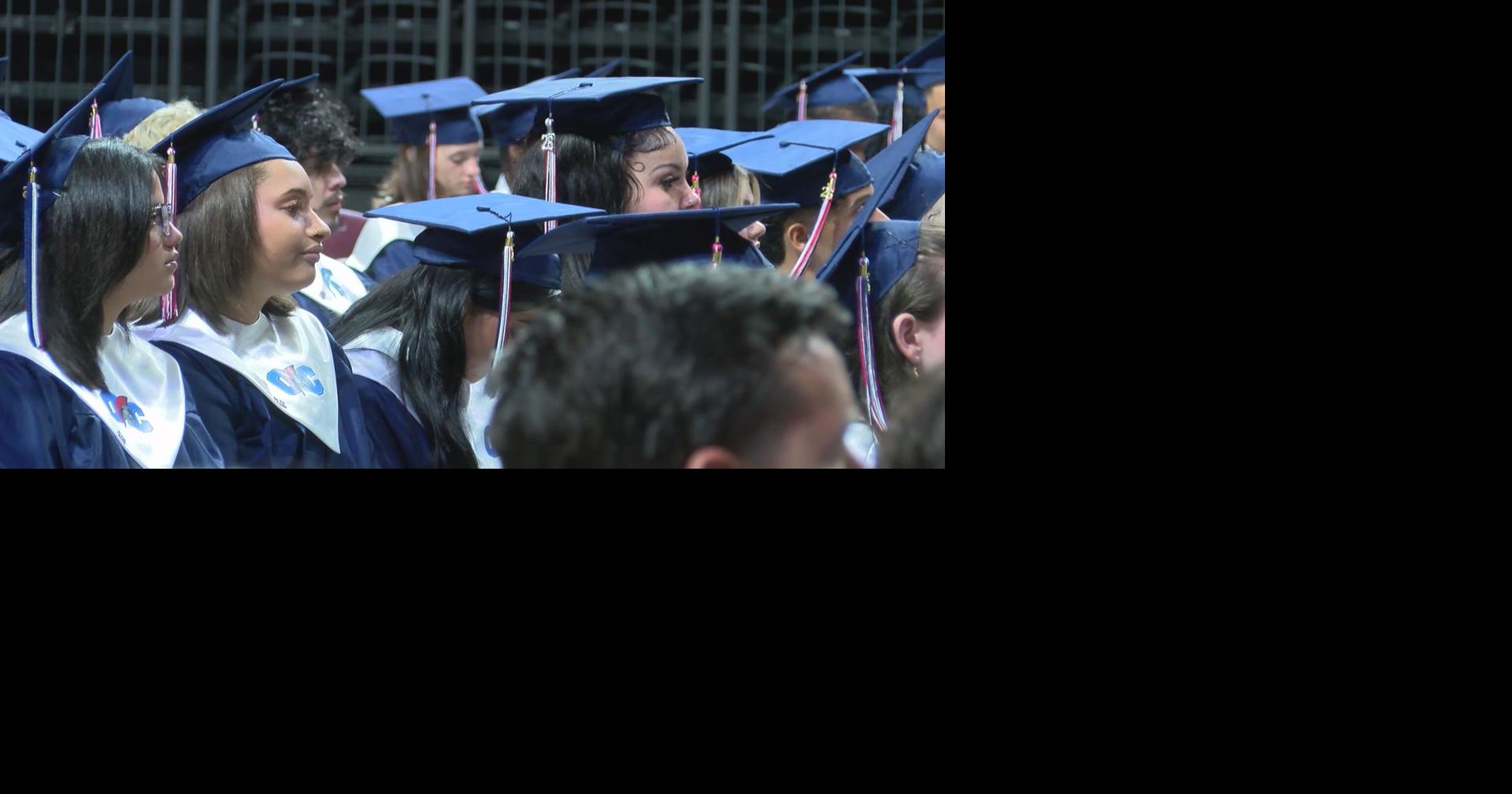 Comeaux High holds graduation amid uncertainty about school's future