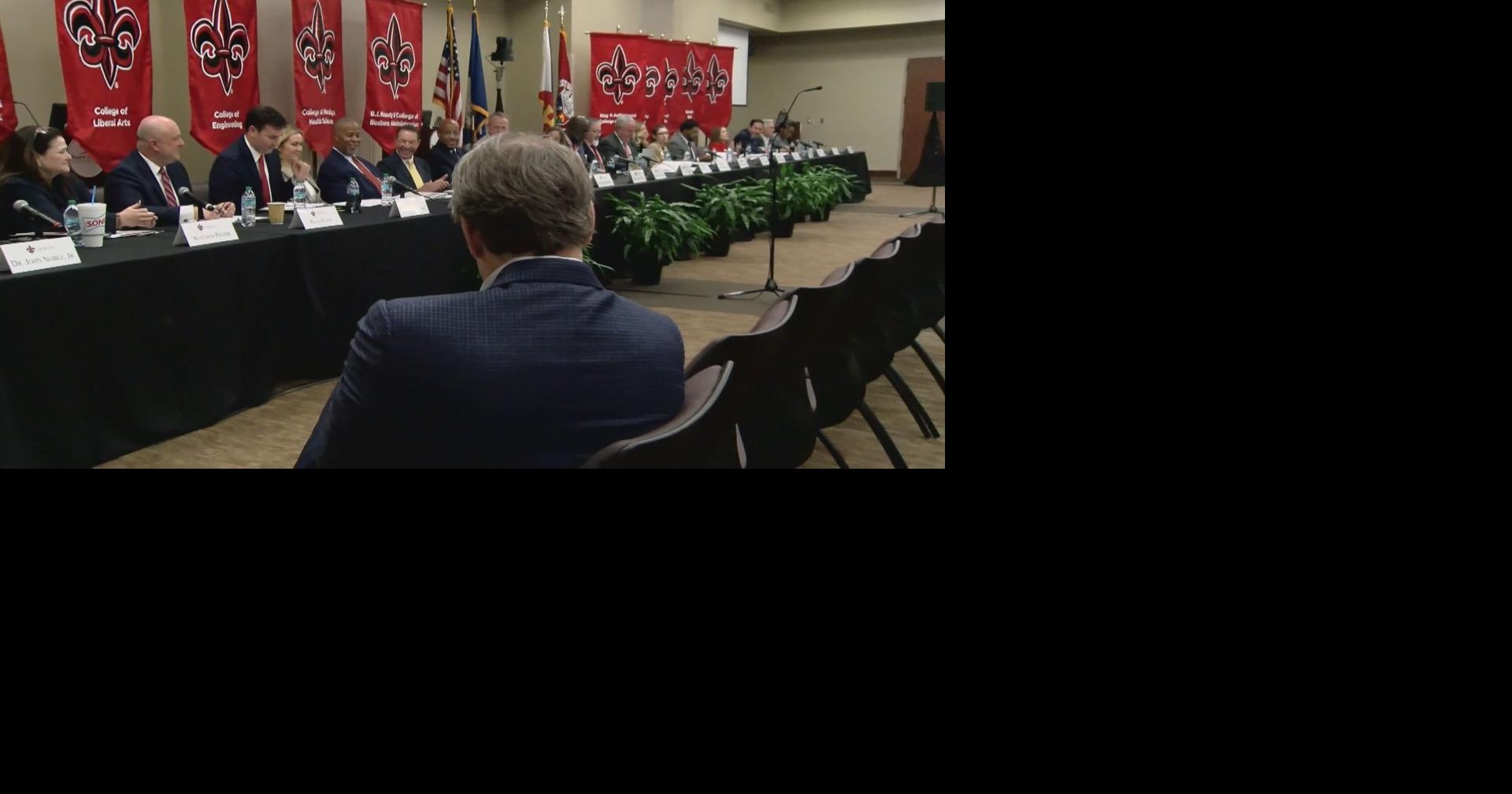 UL Presidential Search Committee meets on first day of class for spring semester