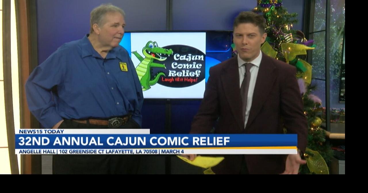 Cajun Comic Relief will feature Acadiana Mayors performing stand up