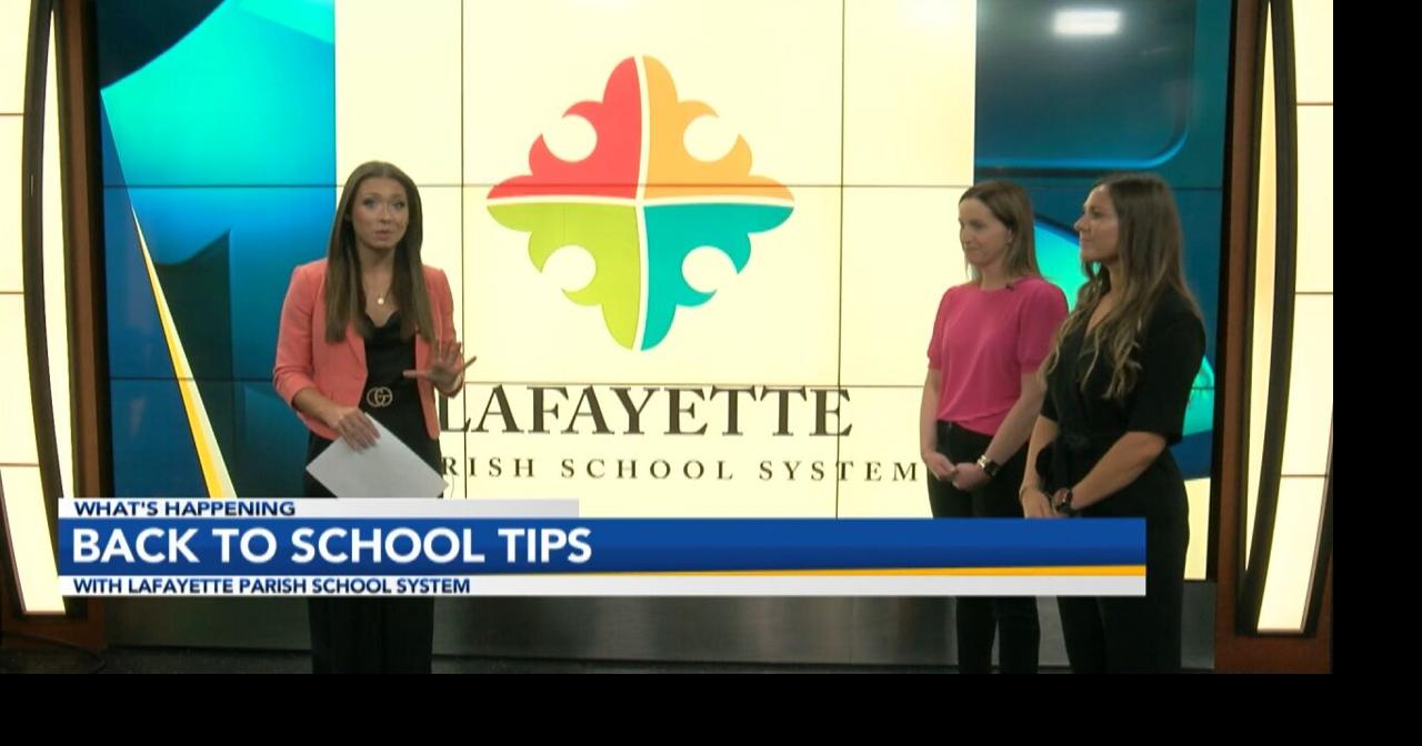 Back To School With LPSS: Details On How Kids Can Get Free Meals and Shares  Advice For Parents and Students Heading Back To Class | News | kadn.com
