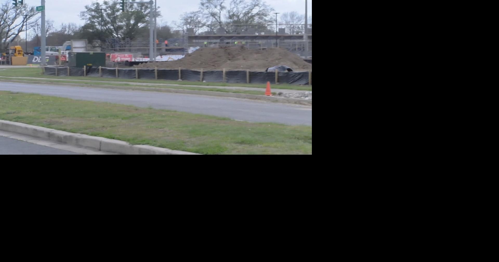 Construction progressing on Trader Joe's in Lafayette