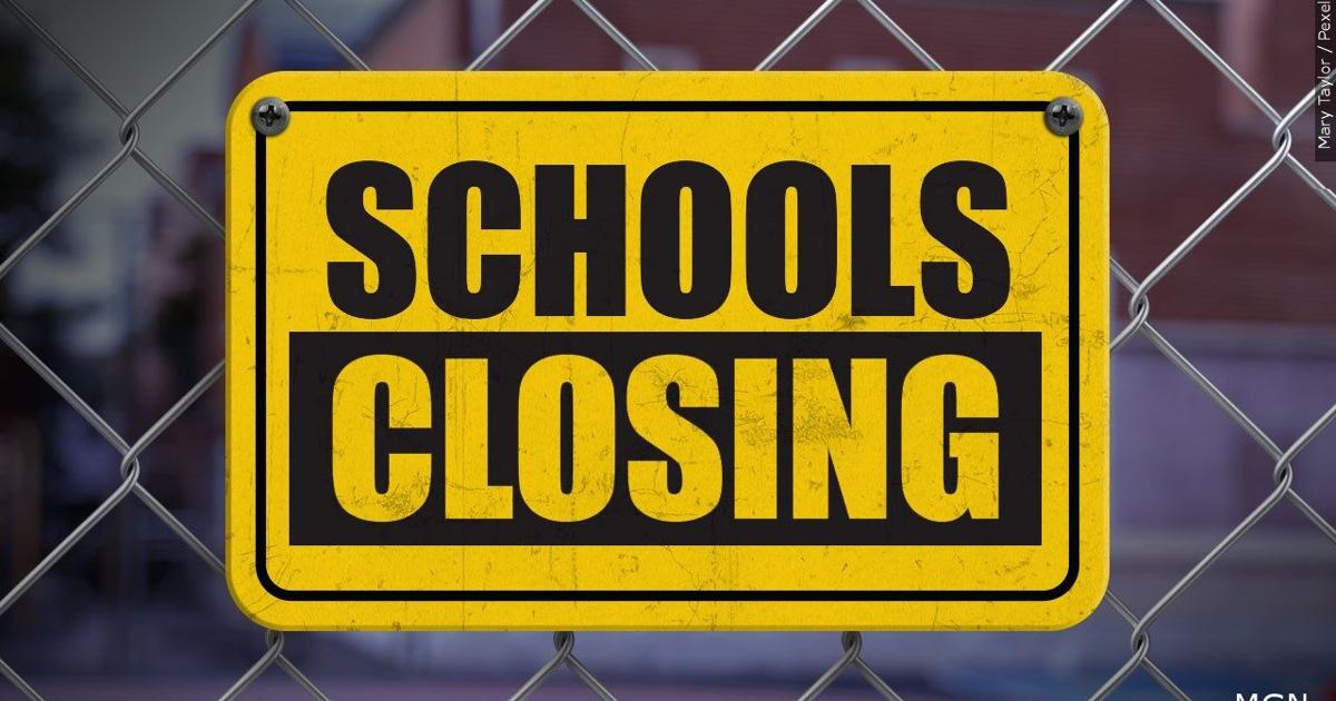 School closures, early dismissals announced ahead of Francine