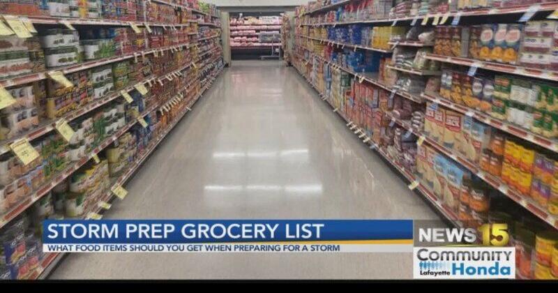 Storm prep: Here's what to have on your hurricane supplies grocery list