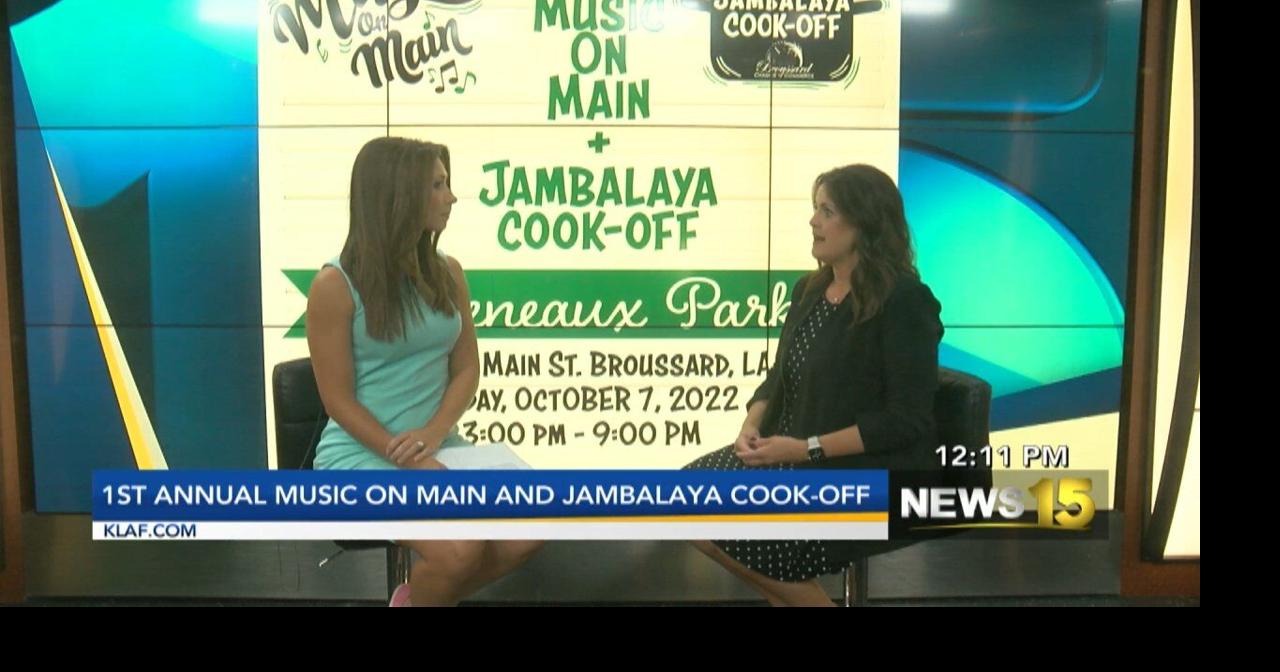 1st Annual Music on Main and Jambalaya CookOff Coming To Broussard