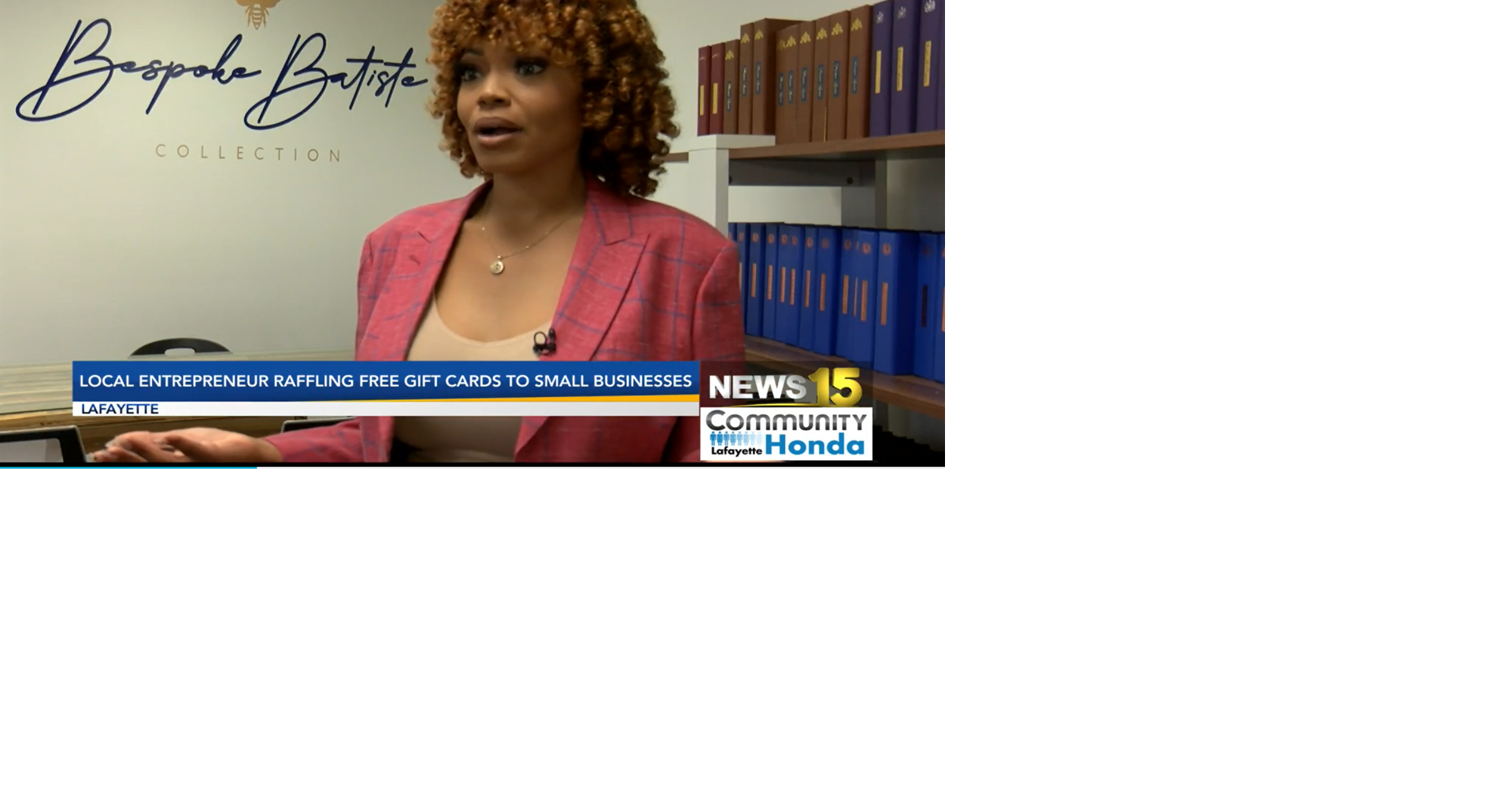 Lafayette entrepreneur is paying it forward by giving away gift cards