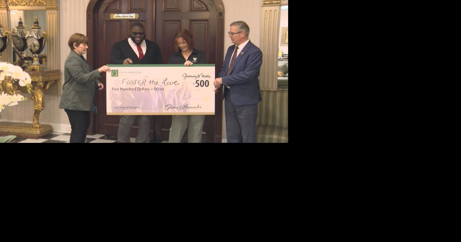 Foster the Love, Louisiana named Glenn Armentor Non-Profit of the Month for January 2026