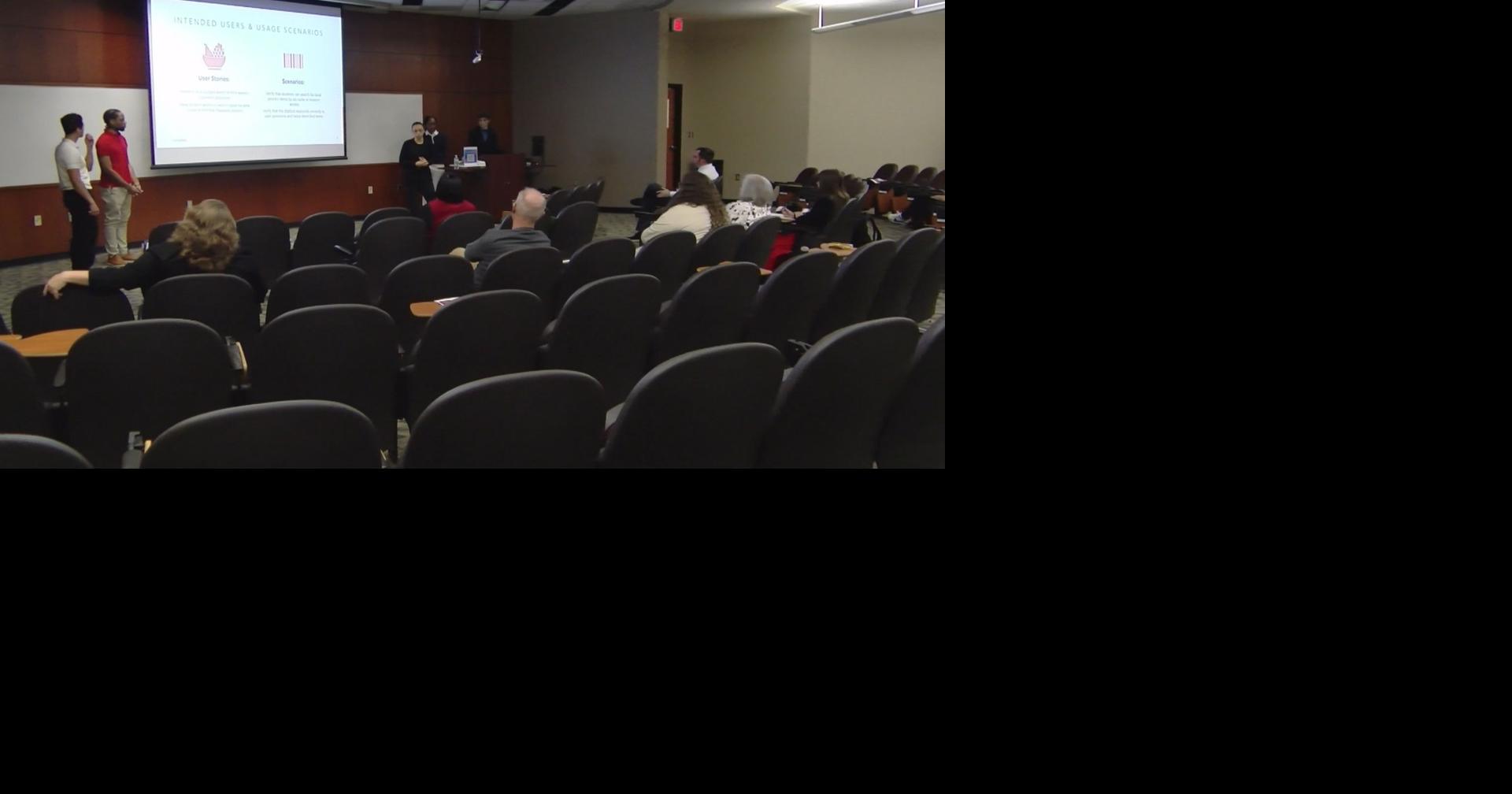 UL computer science seniors present final projects to tech companies