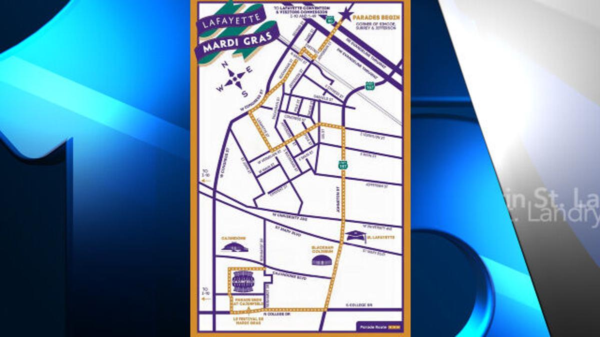 Barricades Being Placed Along Roads In Preparation for Mardi ...